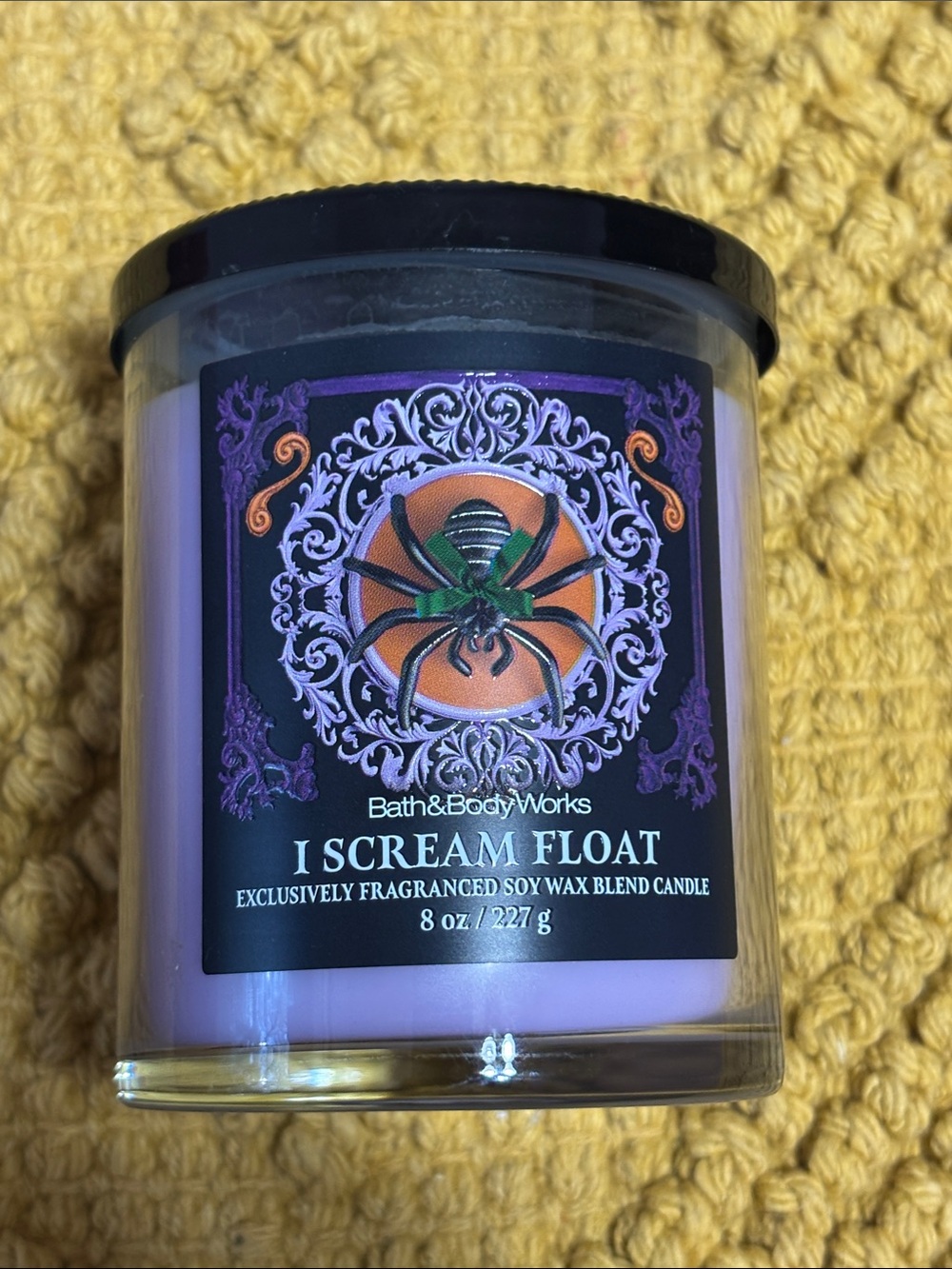 Bath & Body Works Purple I Scream Float Scented Candle